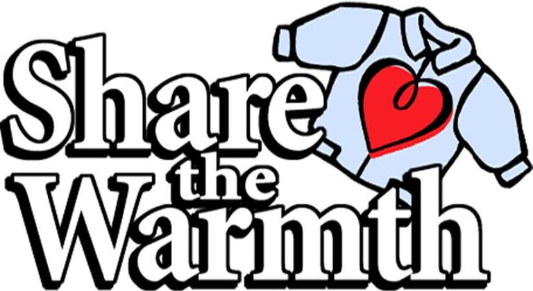 Share the warmth graphic