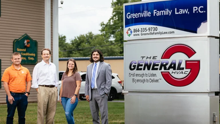 Greenville Family Law and General Air team shot